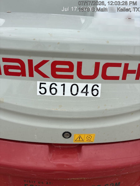 2025 TAKEUCHI TB250-2R