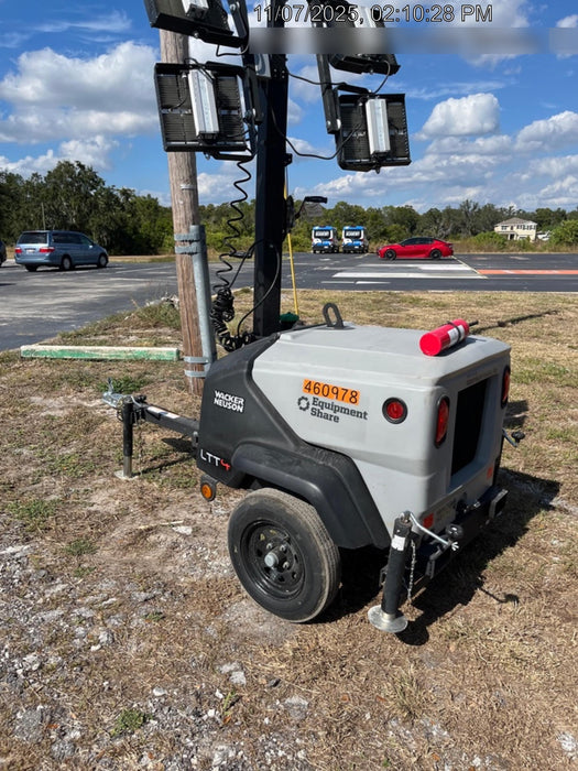 2024 Wacker Neuson LTT4 Diesel, Kohler KDW702, Deep Sea Controller, Auto Start, LED 320W, Bypass Outlet, T3