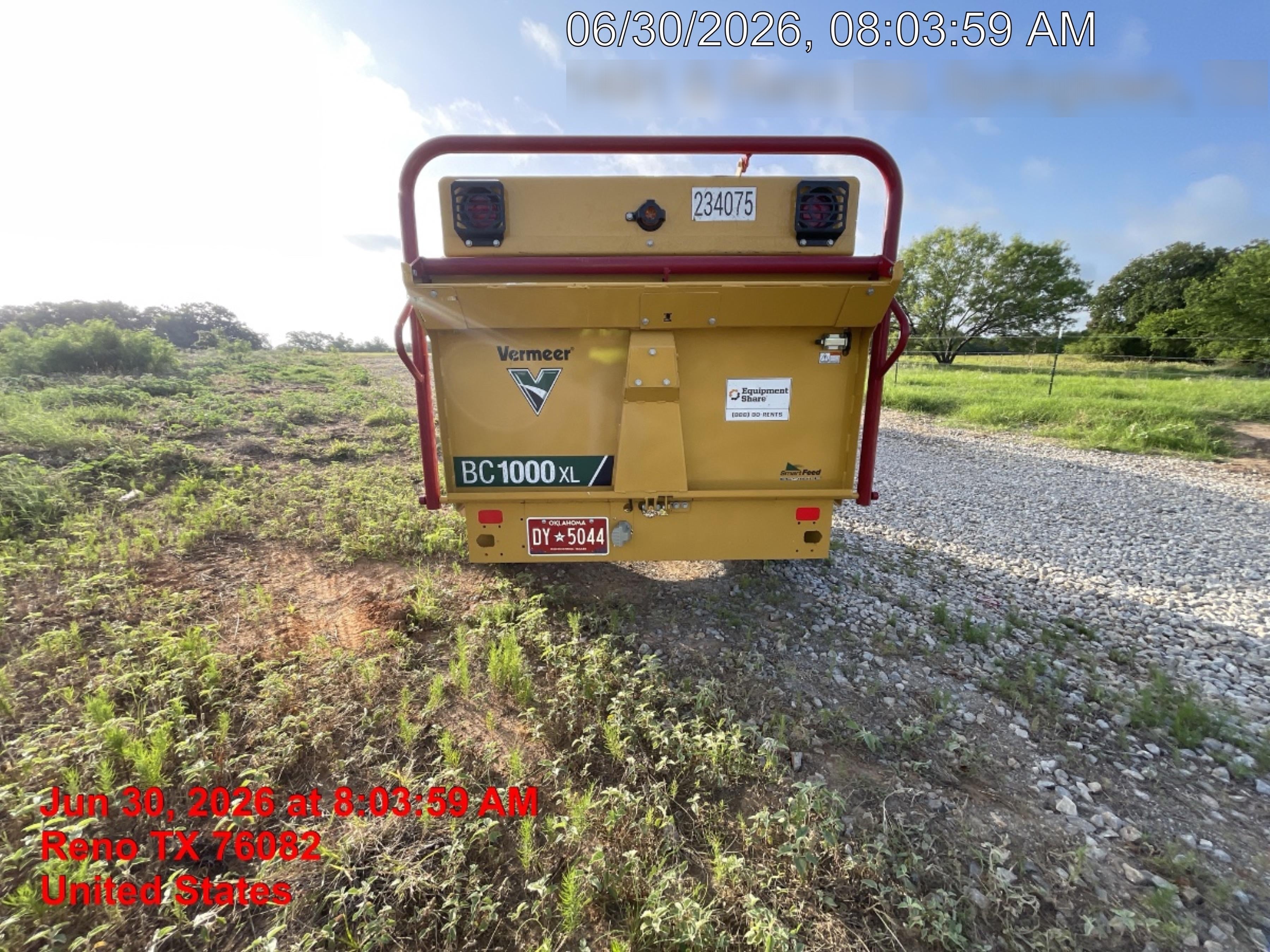 2022 VERMEER BC1000XL Diesel