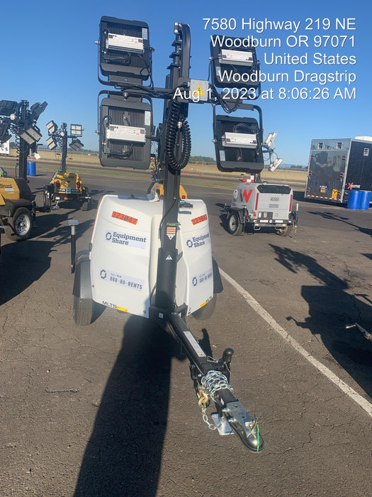 2023 Generac MLT2 Diesel, Flex Switch 120V Input, Powerzone Controller, (4) 320W LED Lights, 4kW Generator, 39.9 Gal Fuel Tank, 2" Ball, T3