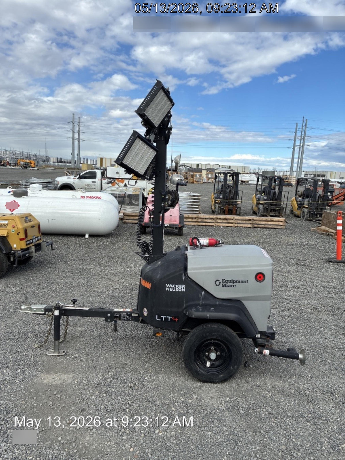 2024 Wacker Neuson LTT4 Diesel, Kohler KDW702, Deep Sea Controller, Auto Start, LED 320W, Bypass Outlet, T3
