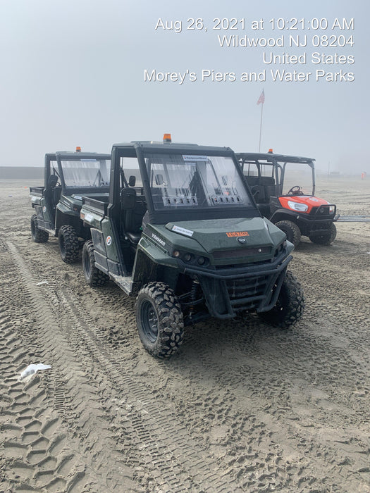 2021 Yanmar YU1000 Canopy, Steel Wheel, Poly WindShield, Beacon, Backup Alarm