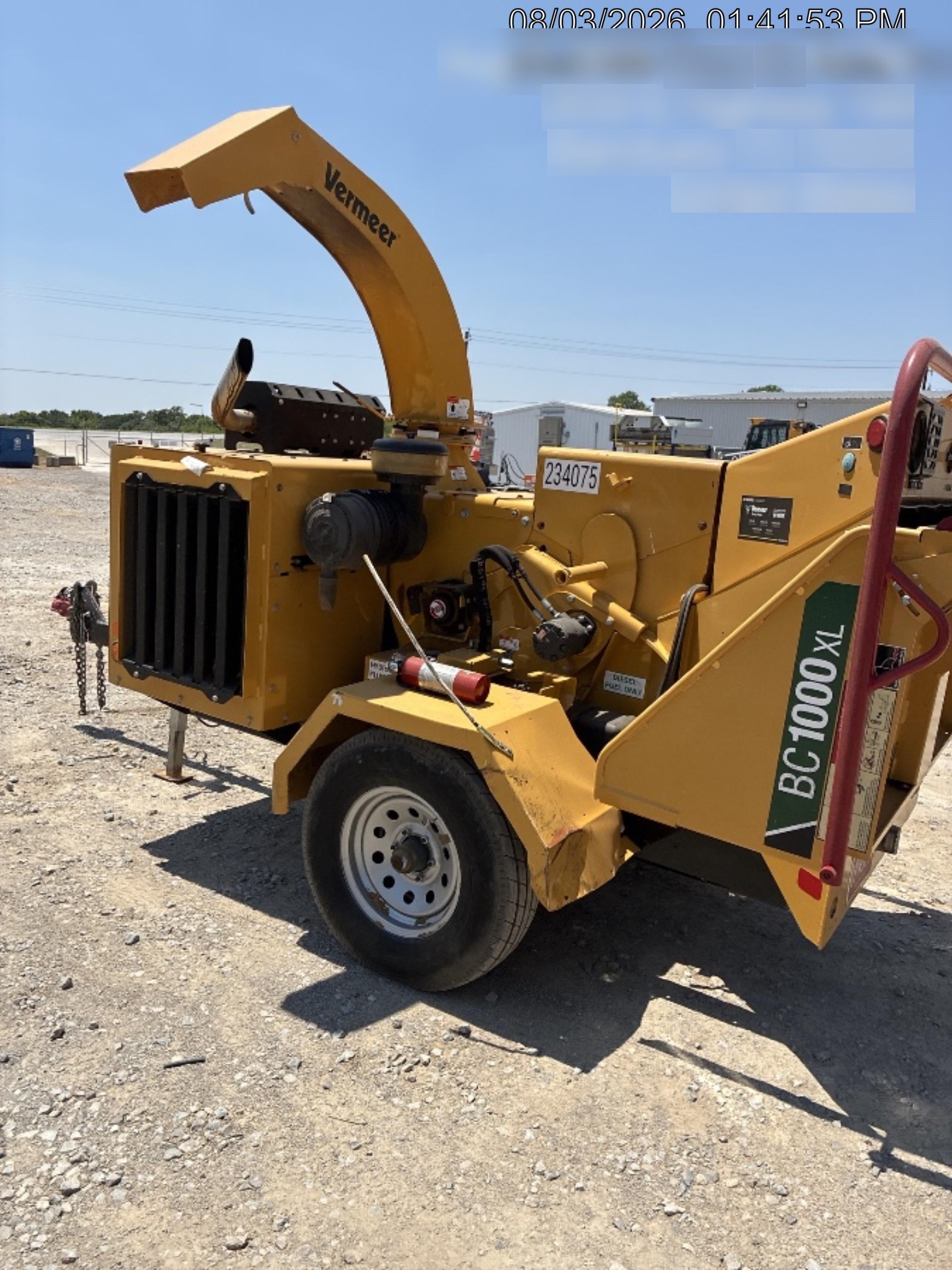 2022 VERMEER BC1000XL Diesel