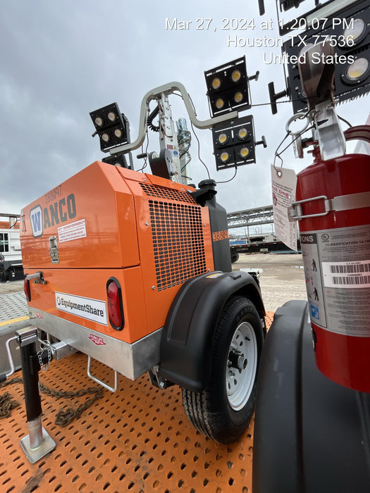 2024 Wanco WLTT-4MM4K Diesel, Deep Sea Controller, Shore Power Plug, Auto Start, (4) 350W LED Floodlights, 4kW Generator, 60 Gal Fuel Tank, 2" Ball, T3