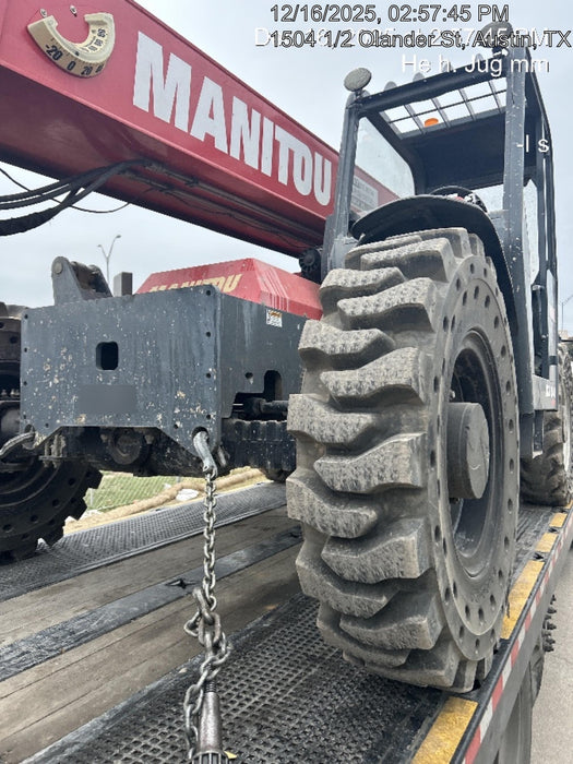 2018 Manitou MTA8044 MTA 8044 - 74 HP T4, Canopy, Worklights/Strobe, Beacon, 66" Carriage, 48" Forks, Solid Tires, Lift Hook, Aux Hydraulics