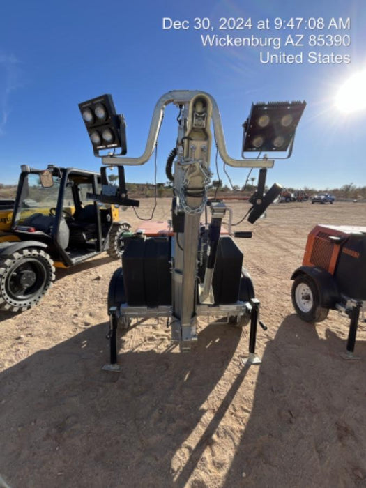 2024 Wanco WLTT-4MM4K Diesel, Deep Sea Controller, Shore Power Plug, Auto Start, (4) 350W LED Floodlights, 4kW Generator, 60 Gal Fuel Tank, 2" Ball, T3