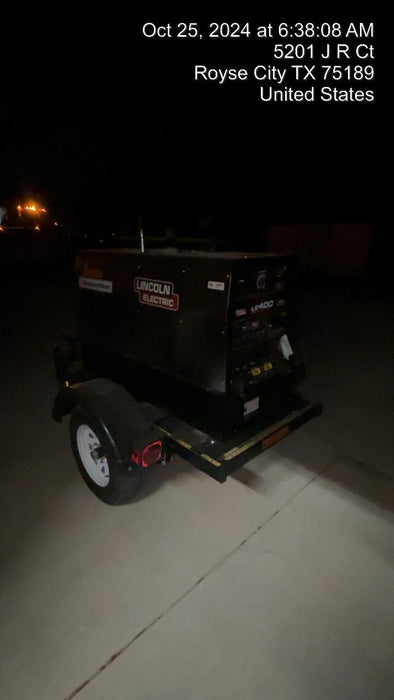 2024 Lincoln Electric LE400 Kubota V1505, Trlr, Cable Rack, Light Kit, ES Decals, T3