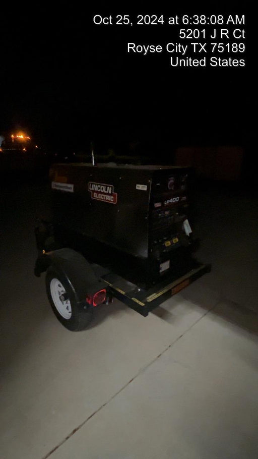 2024 Lincoln Electric LE400 Kubota V1505, Trlr, Cable Rack, Light Kit, ES Decals, T3