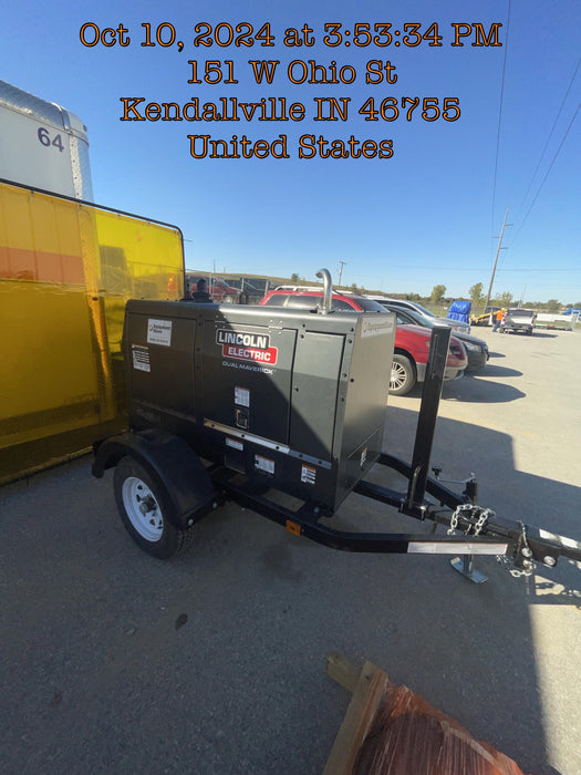 2024 Lincoln Electric Dual Maverick 200/200X Ready Pak 3, Includes Trailer, Cable Rack, Fender Light Kit K4382-1-RP3