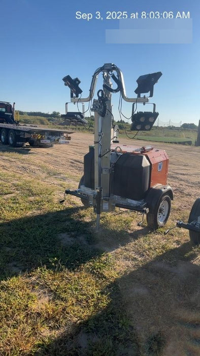 2024 Wanco WLTT-4MM4K Diesel, Deep Sea Controller, Shore Power Plug, Auto Start, (4) 350W LED Floodlights, 4kW Generator, 60 Gal Fuel Tank, 2" Ball, T3