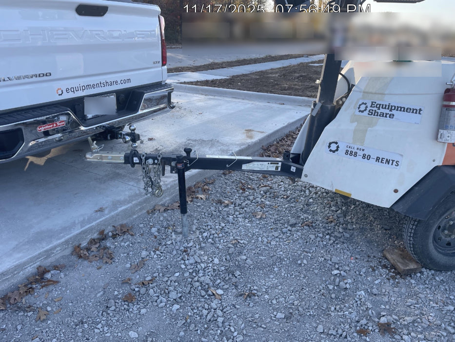 2024 Generac MLT2 Diesel, Flex Switch 120V Input, Powerzone Controller, 
(4) 320W LED Lights, 4kW Generator, 39.9 Gal Fuel Tank, 2" Ball, T3