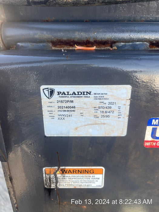 2021 PALADIN Sweepster SB72