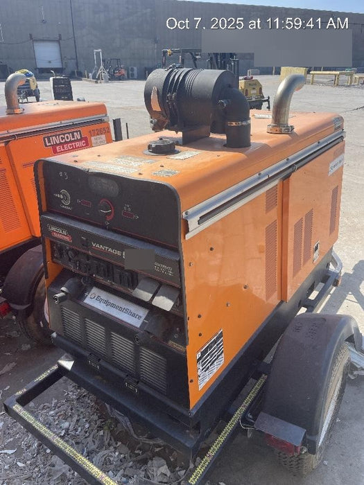 2021 Lincoln Electric Vantage 549X Ready Pak 3, ORANGE (includes trailer, cable rack, fender light kit)