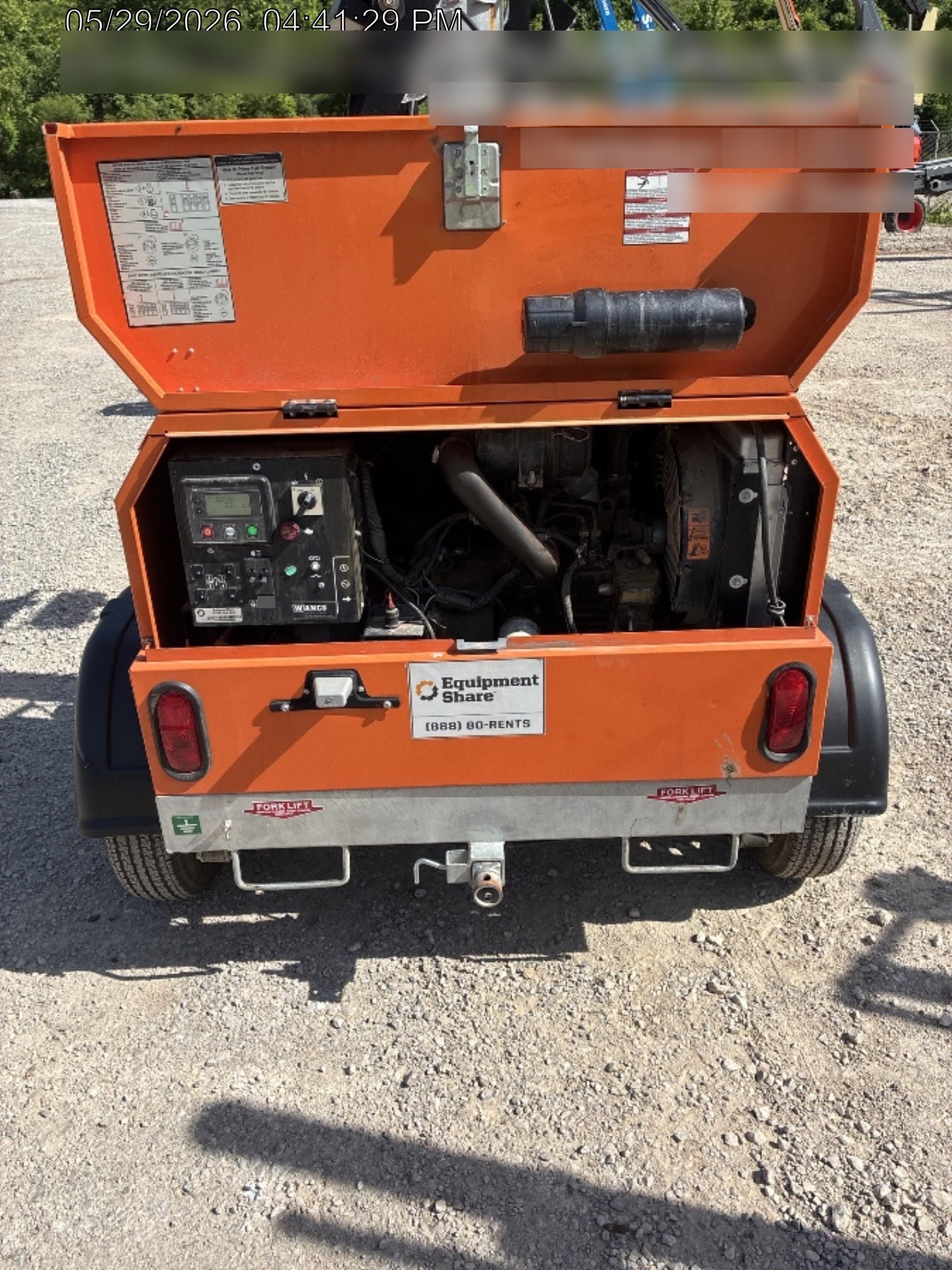 2024 Wanco WLTT-4MM4K Diesel, Deep Sea Controller, Shore Power Plug, Auto Start, (4) 350W LED Floodlights, 4kW Generator, 60 Gal Fuel Tank, 2" Ball, T3
