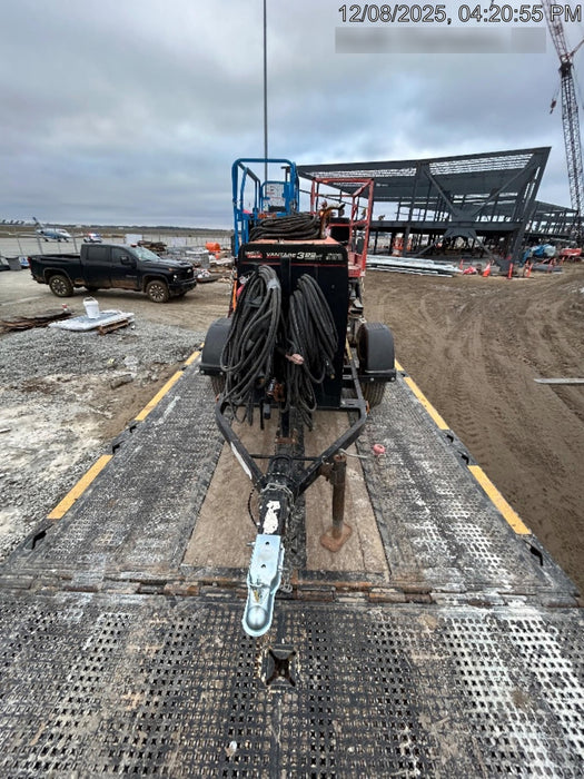 2021 Lincoln Electric Vantage 322 Vantage 322 Ready Pak 3 w/ Decals, ORANGE (includes trailer, cable rack, fender light kit) NO Telematics