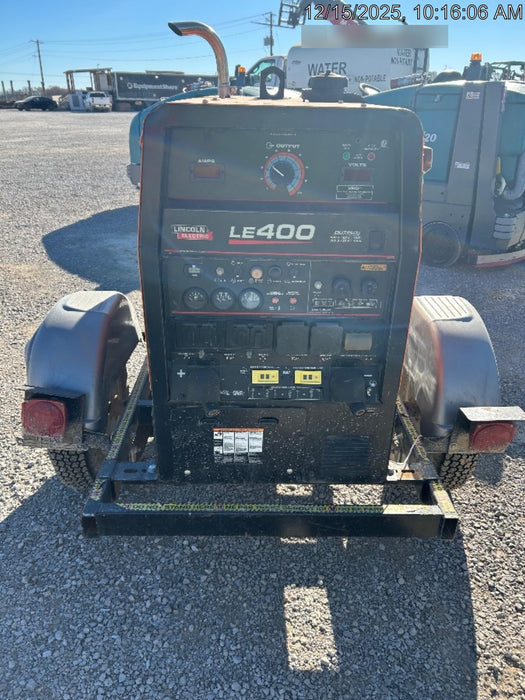 2023 Lincoln Electric LE400 Kubota V1505, Trlr, Cable Rack, Light Kit, ES Decals, T3