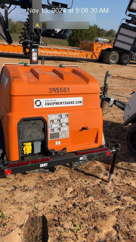 2024 Generac MLT2 Diesel, Flex Switch 120V Input, Powerzone Controller, 
(4) 320W LED Lights, 4kW Generator, 39.9 Gal Fuel Tank, 2" Ball, T3