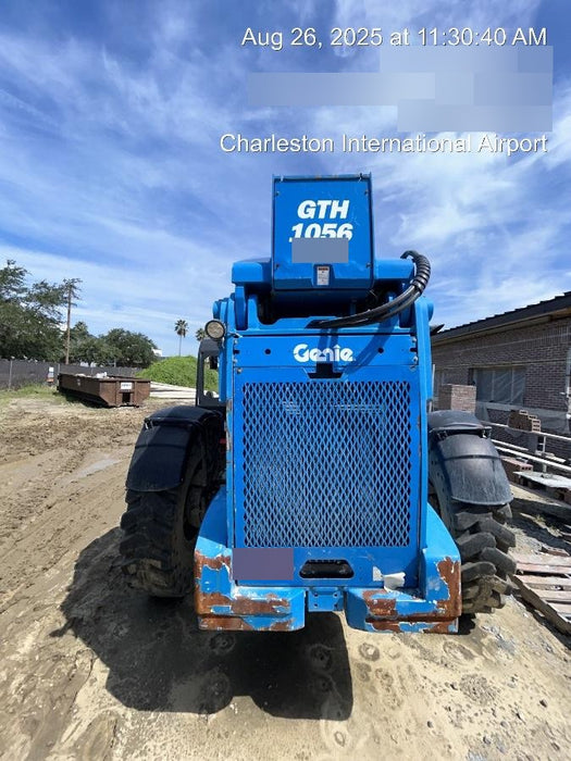 2019 Genie GTH-1056 Canopy, Solid RT Tires, LED Work Lights, Beacon 60" QA Carriage, 60" Forks