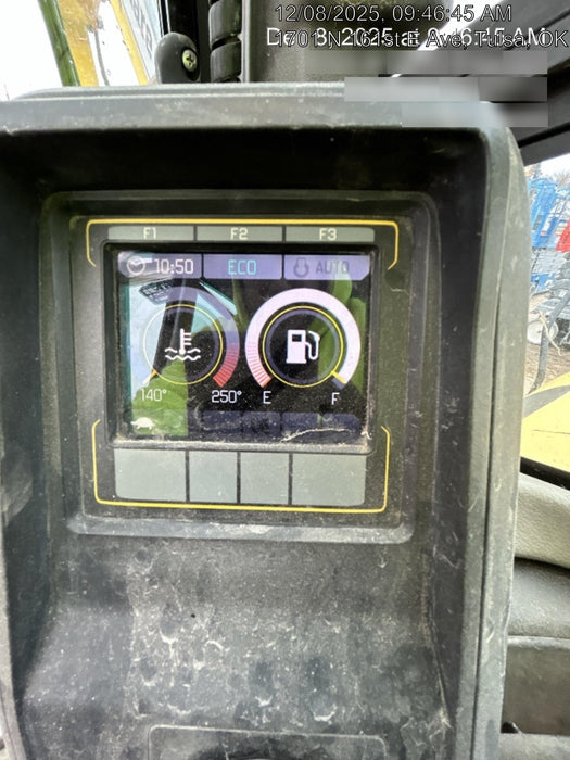 Wacker Neuson ET90 Enclosed Cab, Hybrid Tracks, Long Dipperstick, Bucket