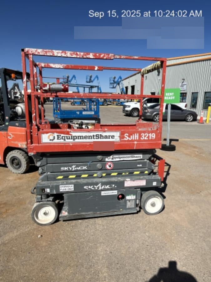 2019 Skyjack SJIII-3219 Skyjack SJIII3219 Standard w/Trojan Batteries