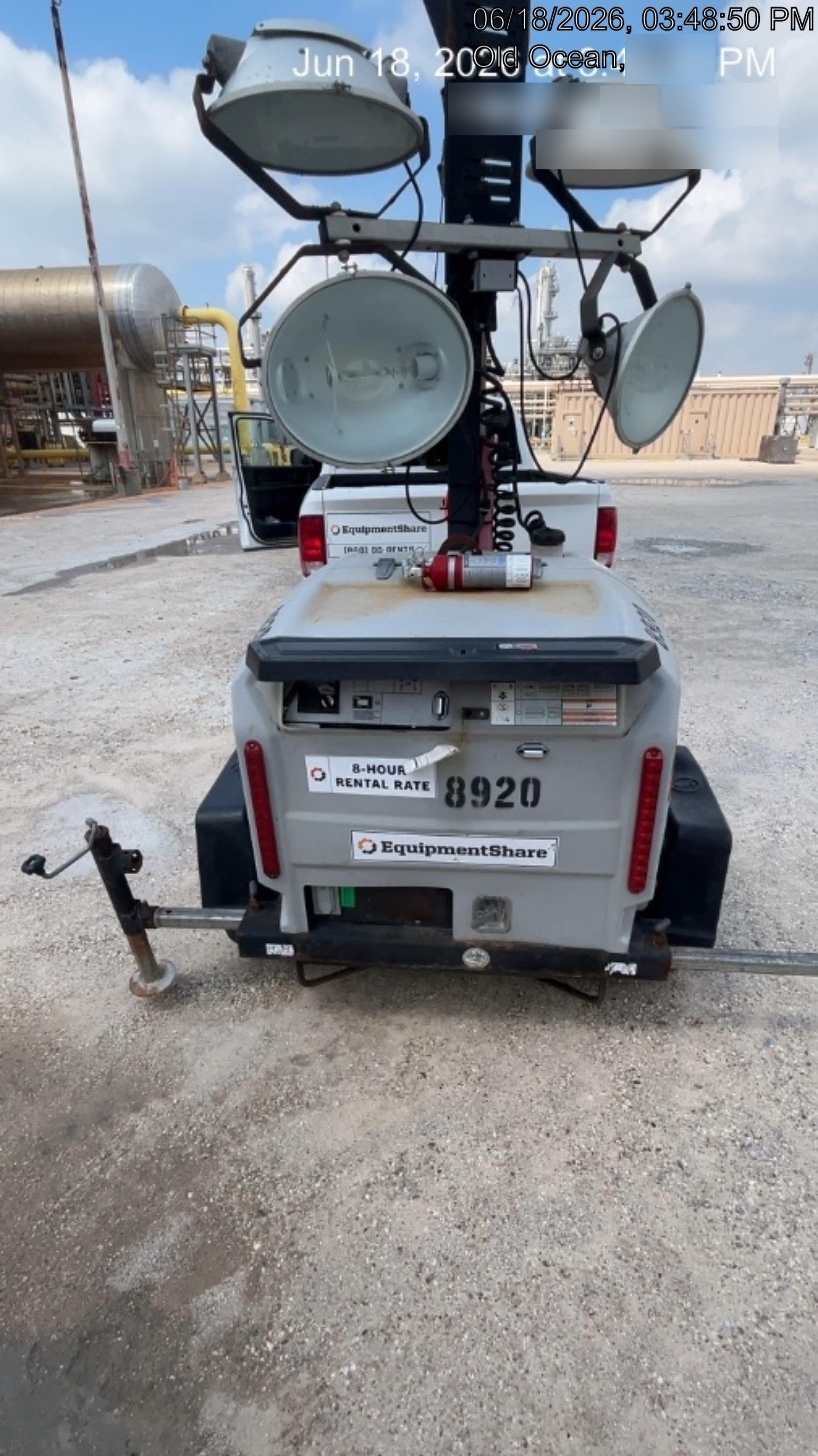 2018 Wacker Neuson LTV6L-MH Wacker Neuson LTV6L Towable Light Tower