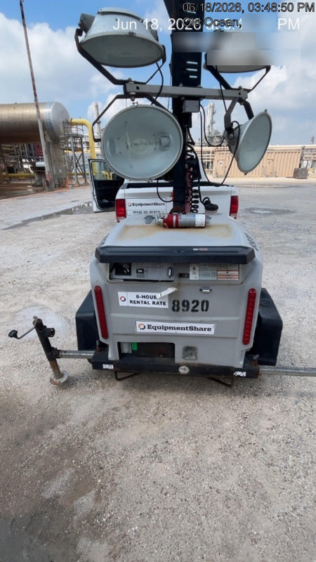 2018 Wacker Neuson LTV6L-MH Wacker Neuson LTV6L Towable Light Tower