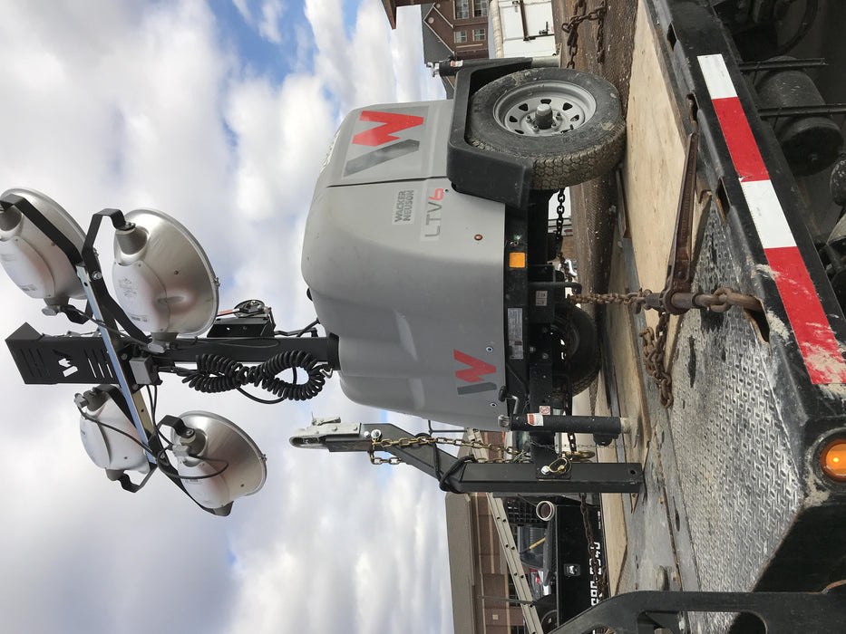 2019 Wacker Neuson LTV6L-MH Wacker Neuson LTV6L Mobile Light Tower w/Fuel Level Sensor Installed