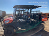 2022 Kubota RTV-X1140W-H Plastic Canopy, Windshield Acrylic Clear, LED Strobe Light, Wire Harness Kit, Back up Alarm