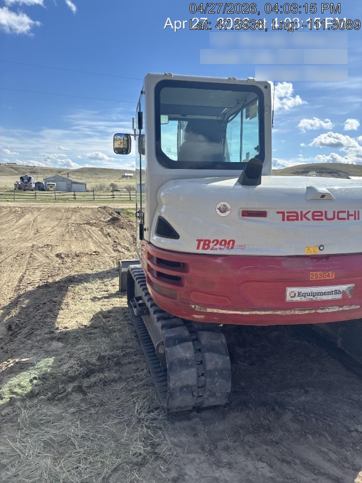 2022 TAKEUCHI TB290-CR