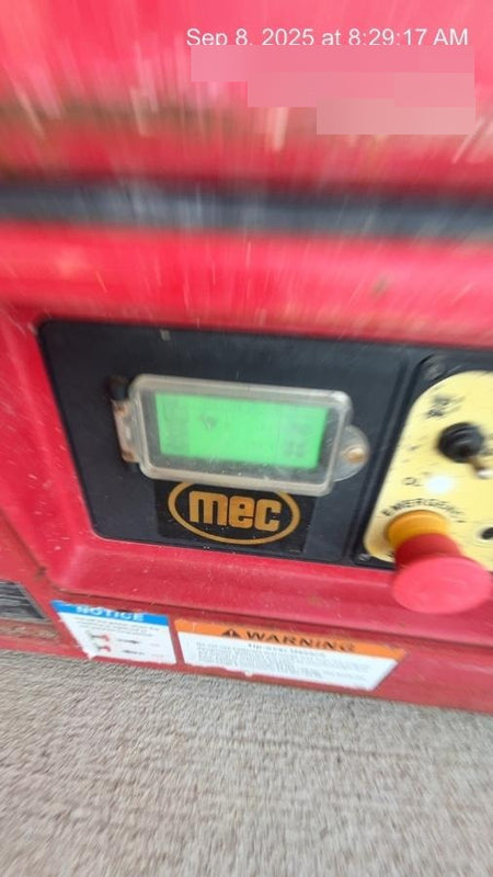 2019 MEC 1330SE Motion Alarm, Beacon, Includes MachineLink keypad and telematics device