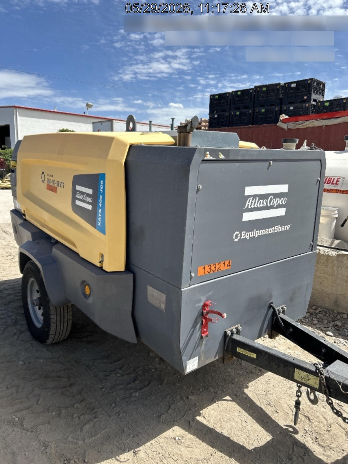 2020 ATLAS COPCO XATS 400 PFF