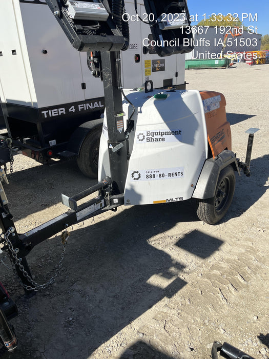 2023 Generac MLT2 Diesel, Flex Switch 120V Input, Powerzone Controller, (4) 320W LED Lights, 4kW Generator, 39.9 Gal Fuel Tank, 2" Ball, T3