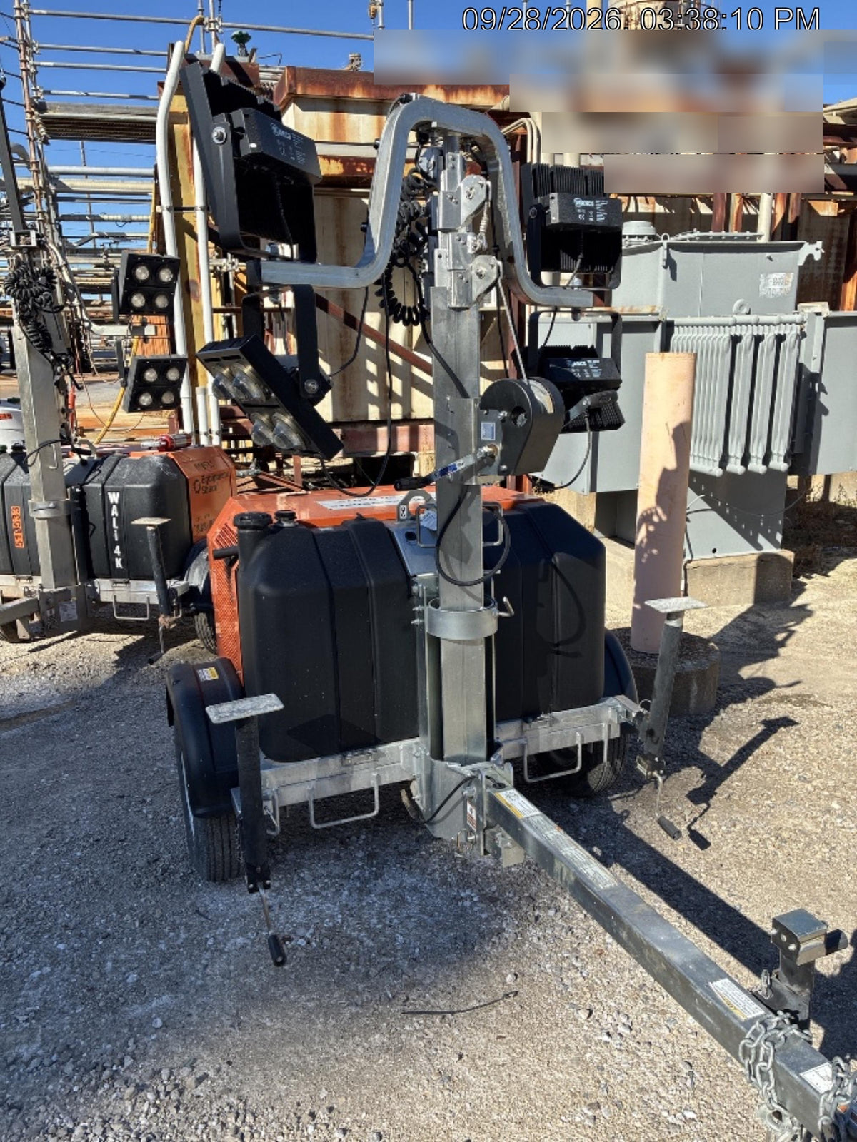 2024 Wanco WLTT-4MM4K Diesel, Deep Sea Controller, Shore Power Plug, Auto Start, (4) 350W LED Floodlights, 4kW Generator, 60 Gal Fuel Tank, 2" Ball, T3