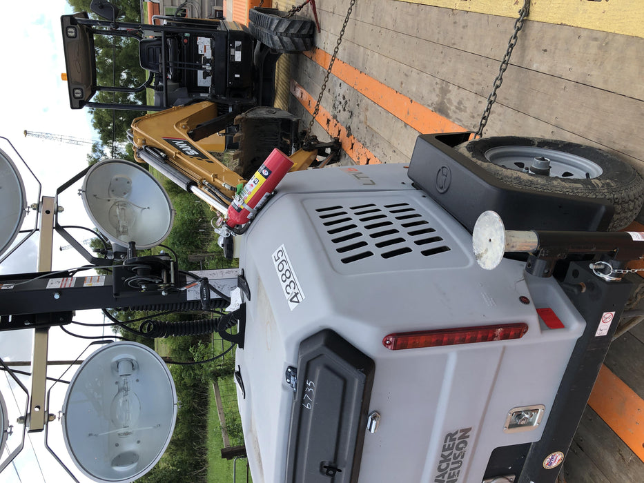 2019 Wacker Neuson LTV6L-MH Wacker Neuson LTV6L Mobile Light Tower w/Fuel Level Sensor Installed