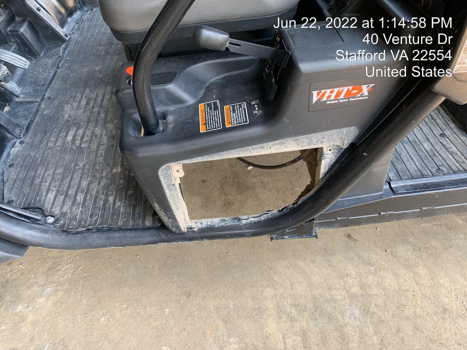 2020 Kubota RTV-X1140W-H Plastic Canopy, Windshield Acrylic Clear, LED Strobe Light, Wire Harness Kit, Back up Alarm