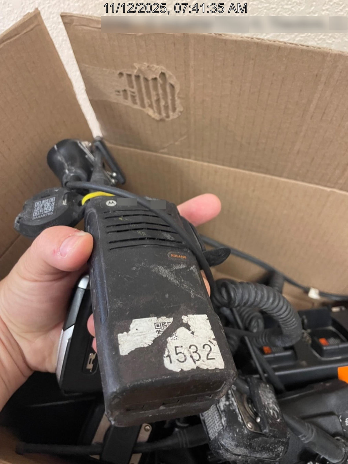 2020 MOTOROLA RDU4100