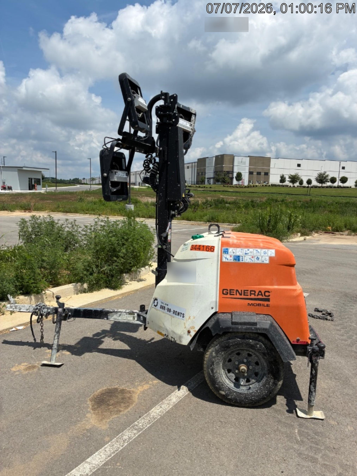 2023 Generac MLT2 Diesel, Flex Switch 120V Input, Powerzone Controller, (4) 320W LED Lights, 4kW Generator, 39.9 Gal Fuel Tank, 2" Ball, T3
