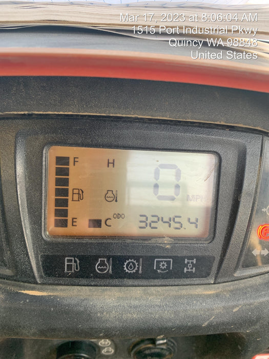 2021 Kubota RTV-X1140W-H Plastic Canopy, Windshield Acrylic Clear, LED Strobe Light, Wire Harness Kit, Back up Alarm