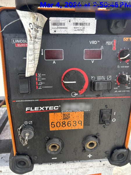 2025 LINCOLN ELECTRIC FLEXTEC 350X