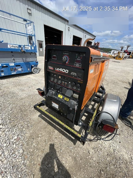 2022 Lincoln Electric LE400 Kubota V1505, Trlr, Cable Rack, Light Kit, ES Decals, T3