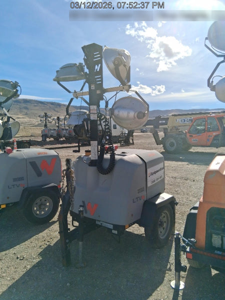 2019 Wacker Neuson LTV6L-MH Wacker Neuson LTV6L Mobile Light Tower w/Fuel Level Sensor Installed