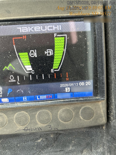 2022 TAKEUCHI TB250-2CR