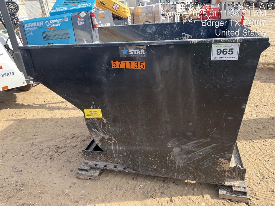 2025 STAR INDUSTRIES M-1820 - Self-Dump Hopper