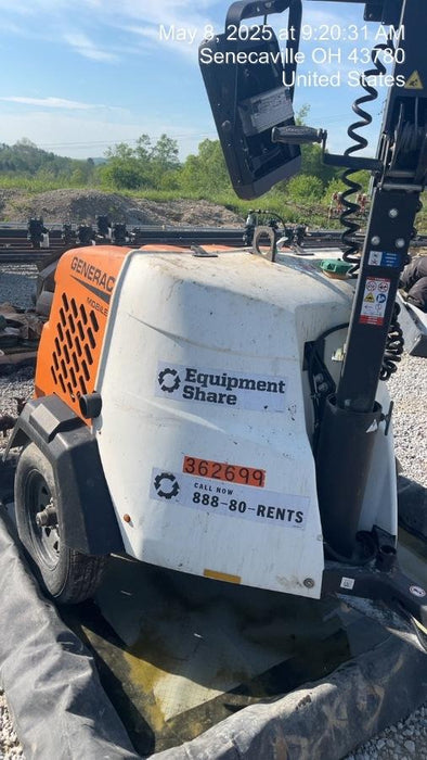 2023 Generac MLT2 Diesel, Flex Switch 120V Input, Powerzone Controller, 
(4) 320W LED Lights, 4kW Generator, 39.9 Gal Fuel Tank, 2" Ball, T3