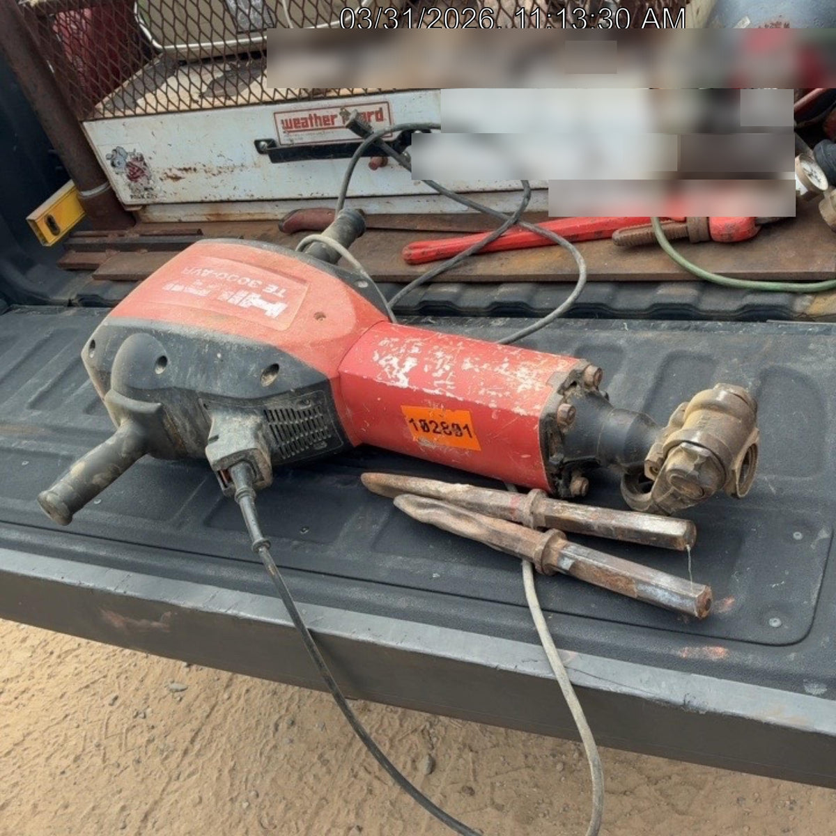 2020 HILTI TE 3000-AVR