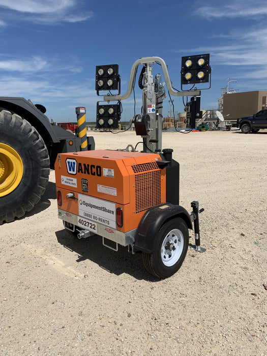 2024 Wanco WLTT-4MM4K Diesel, Deep Sea Controller, Shore Power Plug, Auto Start, (4) 350W LED Floodlights, 4kW Generator, 60 Gal Fuel Tank, 2" Ball, T3