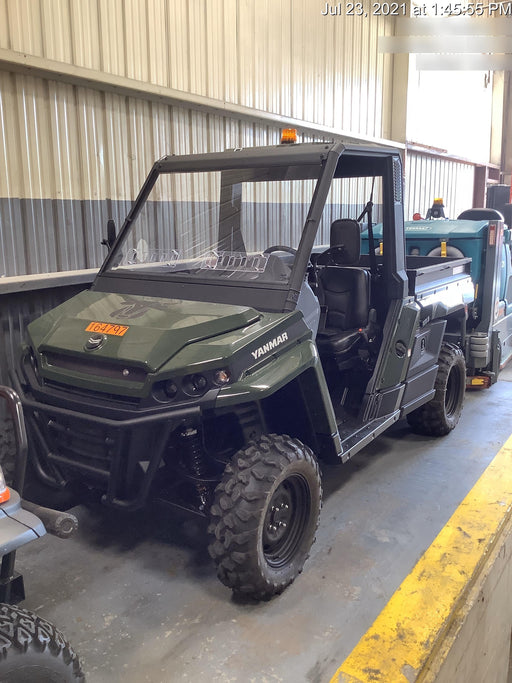 2021 Yanmar YU1000 Canopy, Steel Wheel, Poly WindShield, Beacon, Backup Alarm