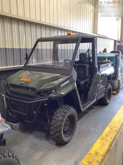 2021 Yanmar YU1000 Canopy, Steel Wheel, Poly WindShield, Beacon, Backup Alarm