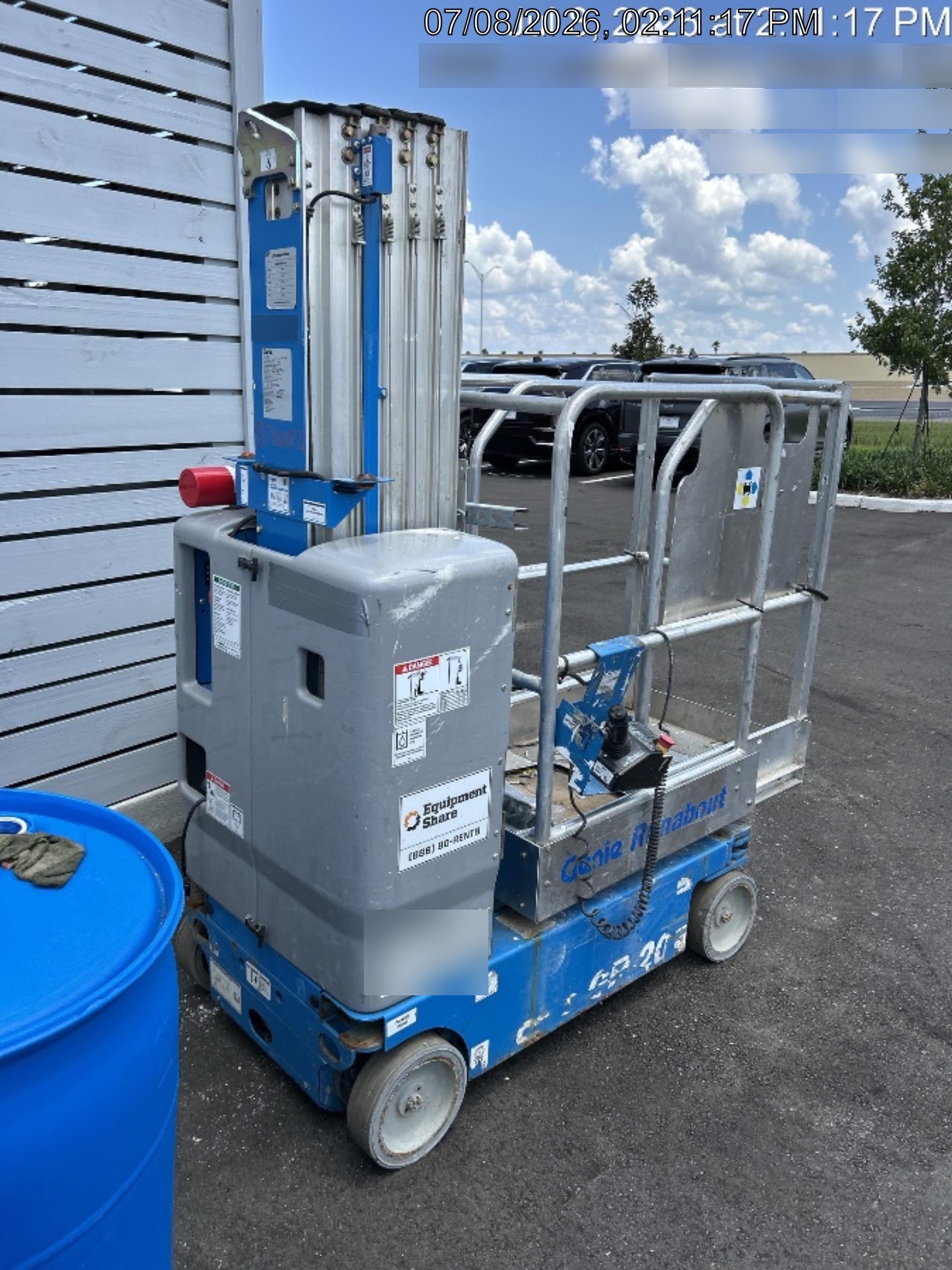 2018 GENIE GR-20