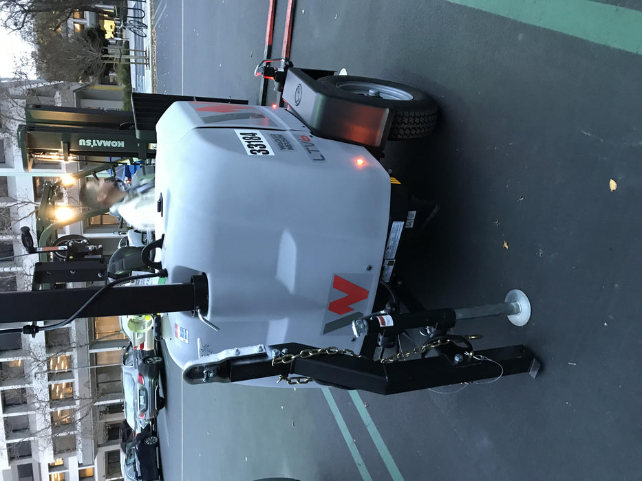 2019 Wacker Neuson LTV6L-MH Wacker Neuson LTV6L Mobile Light Tower w/Fuel Level Sensor Installed